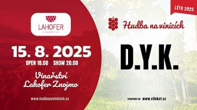 Hudba na vinicích 2025 - Dobšice - D.Y.K.