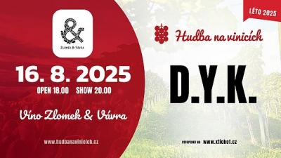 Hudba na vinicích 2025 - Boršice u Blatnice - D.Y.K.