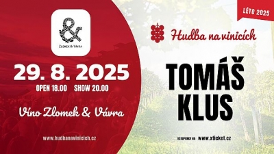 Hudba na vinicích 2025 - Boršice u Blatnice - Tomáš Klus