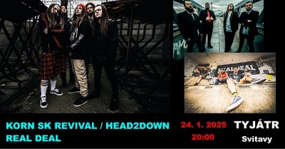 KoRn SK & Head2Down - Svitavy 2025