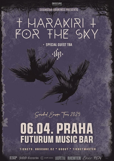 Harakiri for the sky - Scorched Europe Tour 2025 - Praha