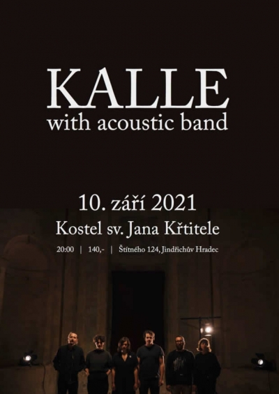 Kalle with acoustic band - Jindřichův Hradec