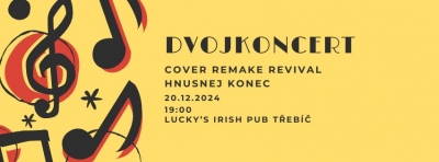 Předvánoční dvojkoncert v Lucky's! 2024