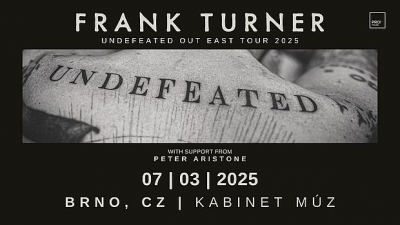 FRANK TURNER (UK) - Brno 2025