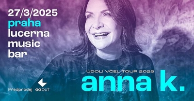 Anna K. - Údolí včel Tour 2025 - Praha