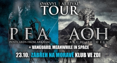 P.F. Arkham + Arch Of Hell + Vanguard + Meanwhile in Space / Zábřeh na Moravě