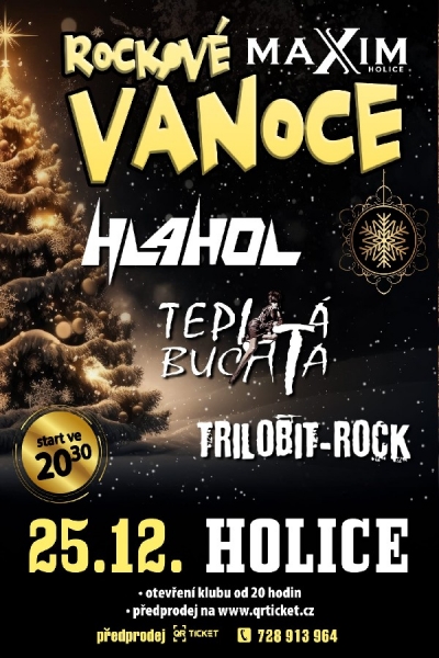 Rockové Vánoce Holice 2024