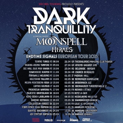 Dark Tranquillity - Endtime Signals European Tour 2025 pt. II - Varšava