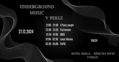 Underground music v Pekle 2024