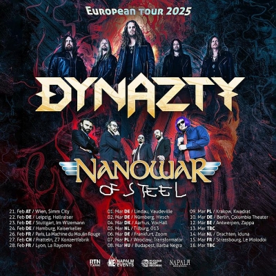 DYNAZTY & NANOWAR OF STEEL - European Tour 2025 - Lipsko