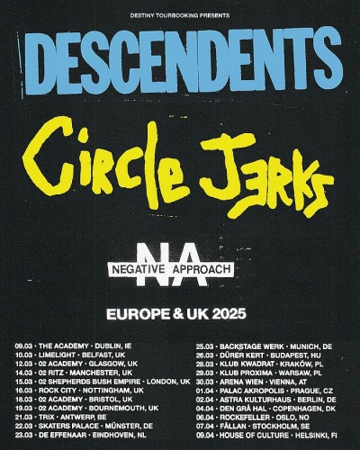 Descendents & Circle Jerks & Negative Approach - Berlín 2025