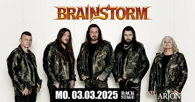 BRAINSTORM & ARION - THE PLAGUE THAT BURNS THE SKY TOUR 2025 - Mnichov