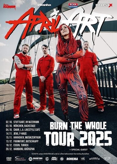 APRIL ART – BURN THE WHOLE TOUR 2025 - Cham