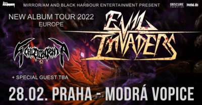 (ZRUŠENO) Evil Invaders, Schizophrenia + special guest - Praha