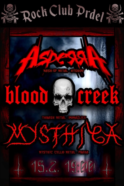 MYSTHICA - BLOOD CREEK - ASPERRA / Beroun 2025