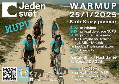 WARM-UP JEDEN SVĚT KROMĚŘÍŽ 2025