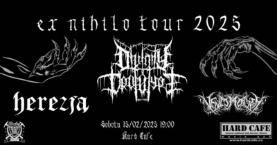 Divinity Protottype & Herezja & Venit Mortem - Ex Nihilo Tour 2025 - Karviná