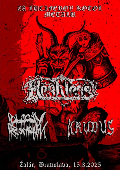 Fleshless (CZ) & Bloody Redemption & Krudus - Bratislava 2025