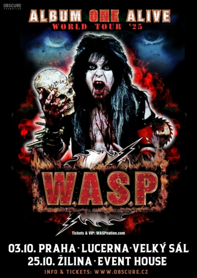 W.A.S.P. - Album One Alive 2025 - Praha