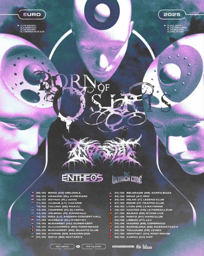 Born of Osiris & Ingested - European Tour 2025 - Krakov