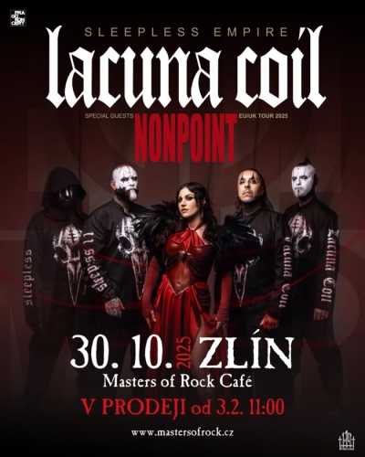 Lacuna Coil - Sleepless Empire Tour 2025 - Zlín