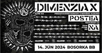 DIMENZIA X & POSTEA & NÄ - Banská Bystrica 2024