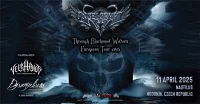 Angelcrypt - Through Blackend Waters European Tour 2025 - Hodonín