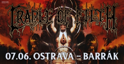 Cradle of filth - Summoned in summer 2025 - Ostrava