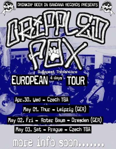 Crippled fox - European 4 days Tour 2025 - Praha