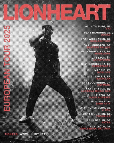 Lionheart - European Tour 2025 - Vídeň