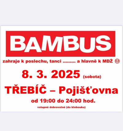 Bambus - Třebíč březen 2025