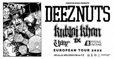 FAJTFEST V BRNĚ s Deez Nuts a Kublai Khan TX