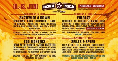 Nova Rock Festival 2020 + 2021 + 2022