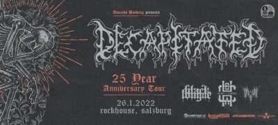 (ZRUŠENO) Decapitated 25 Years Anniversary Tour - Salzburg