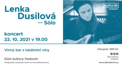 Lenka Dusilová - sólo - Hodonín