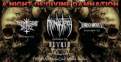 Monastery // Dust You Turn Into // Devoid // Sledgedown - Praha 2025 Monastery // Dust You Turn Into // Devoid // Sledgedown - Praha 2025