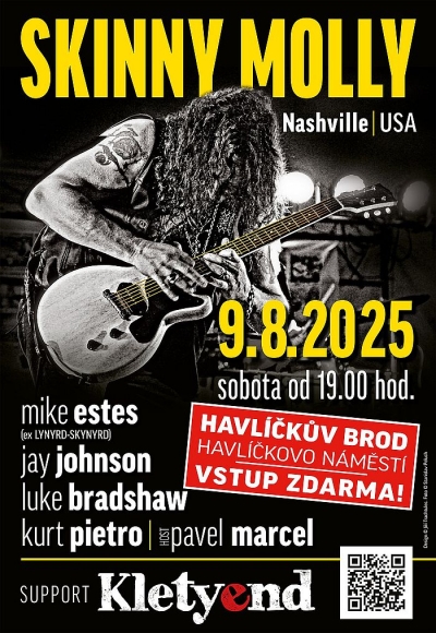 Skinny Molly (USA) - Havlíčkův Brod 2025 Skinny Molly (USA) - Havlíčkův Brod 2025