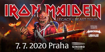 Iron Maiden - Legacy Of The Beast Tour 2020 - Praha