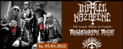 Impaled Nazarene + Misanthropic Might + Voidstalker - Vídeň