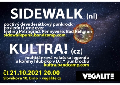 SIDEWALK (NL) + KULTRA! (CZ)