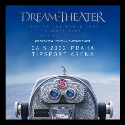 DREAM THEATER - TOP OF THE WORLD TOUR - Europe 2022 - Praha