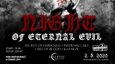 (ZRUŠENO) Night of eternal evil na Kladně