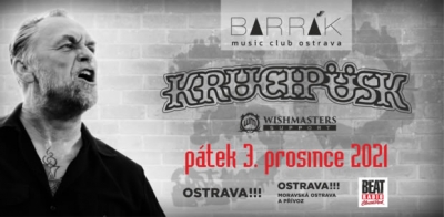 (ZRUŠENO) KRUCIPÜSK v Ostravě / BARRÁK MUSIC CLUB