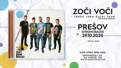 ZOČI VOČI - S tebou idem ďalej Tour / Prešov