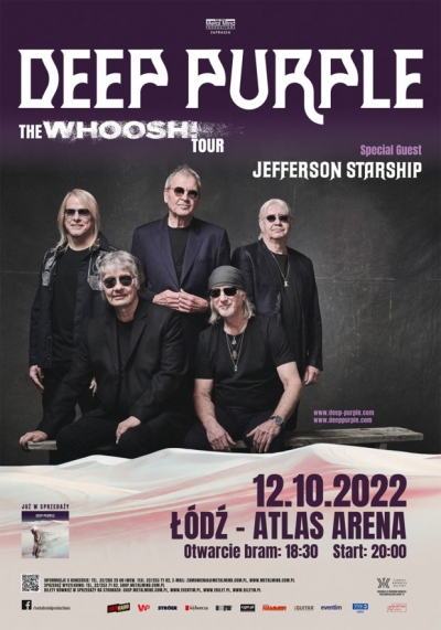 Deep Purple - The Whoosh! Tour - Lodž