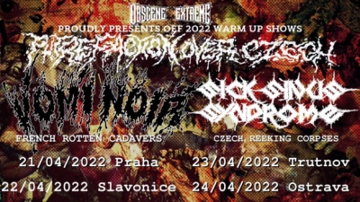 PUTREFACTION OVER CZECH - OEF 2022 WARM UP SHOW - Praha