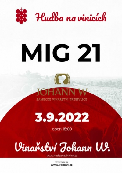 Hudba na vinicích 2022 - Třebívlice - Mig 21