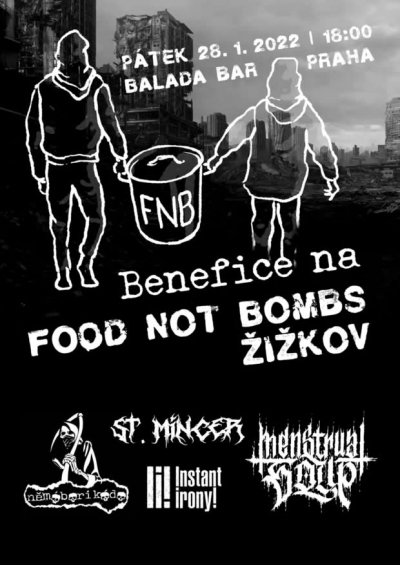 (ZRUŠENO) Benefice pro Food not Bombs 2022