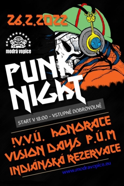 PUNK NIGHT 2020 ve Vopici