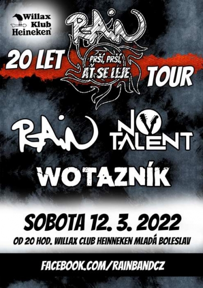 RAiN - 20 let tour / Mladá Boleslav